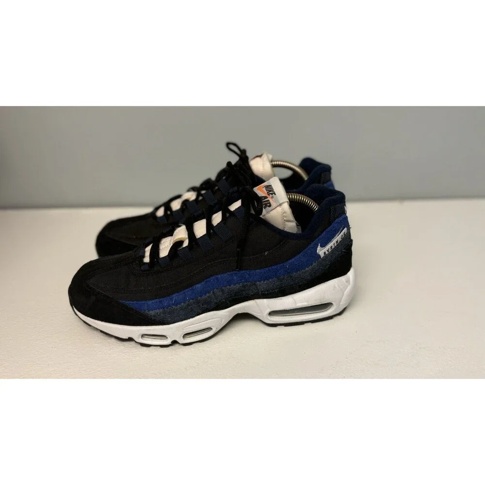 Nike Air Max 95 SE AMRC Air Max Running Club Black Royal Blue DH2718-001 Men 9.5